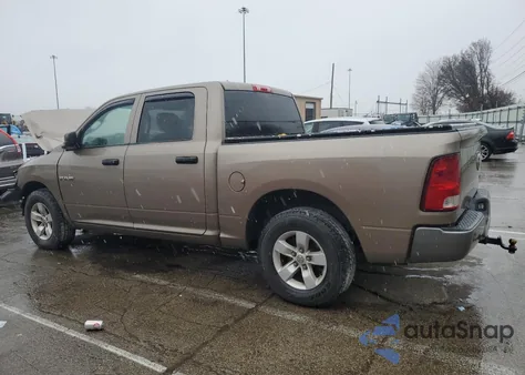 2010 Dodge Ram 1500 из США, поврежденный, VIN 1D7RB1CP9AS145159